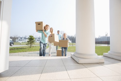 Local movers helping with home removals in Islington