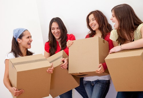 Office relocation team planning a move in Islington