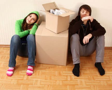 Man and van moving boxes and furniture in North London
