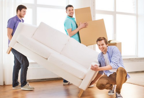 Professional man and van help for a move in Islington