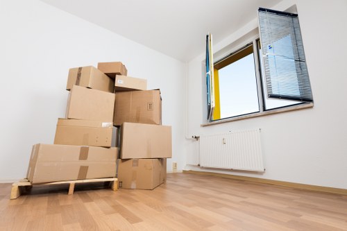 Professional movers handling furniture near Islington homes