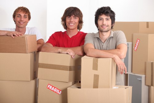 Local moving service navigating Islington streets and parking