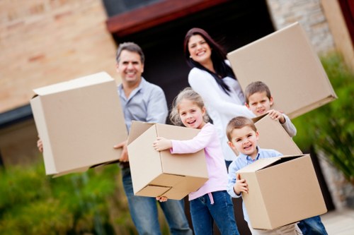 Careful packing and furniture protection for a flat move in Islington