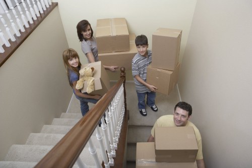 Islington removals team managing a property move with care